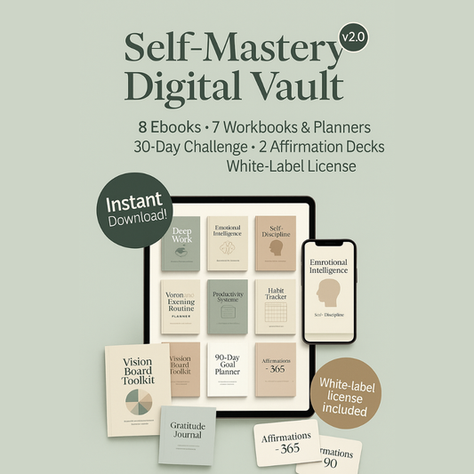 Pro – Self-Mastery Digital Vault