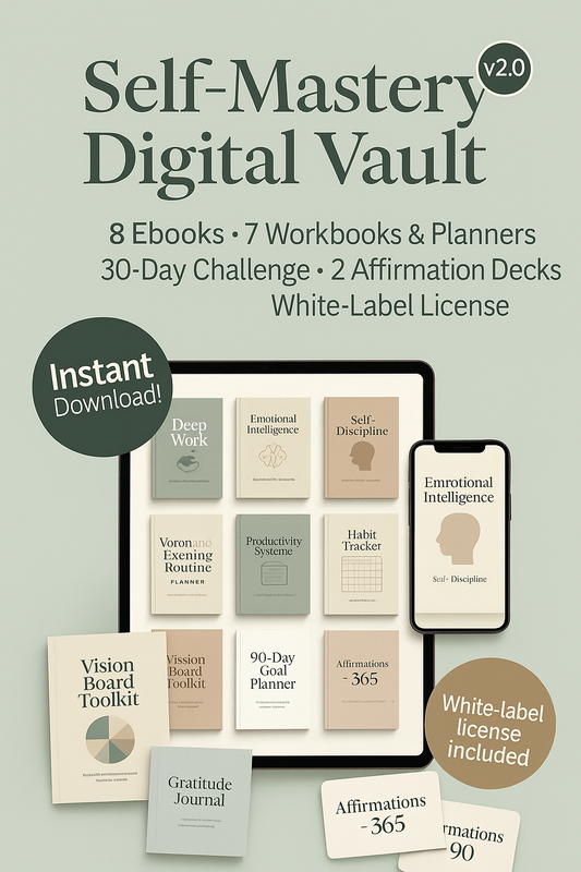 Pro – Self-Mastery Digital Vault
